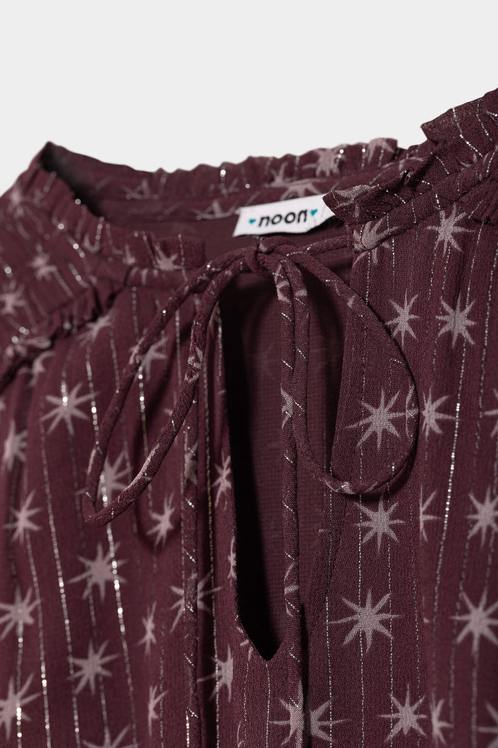 VESTIDO MINI ESTAMPADO