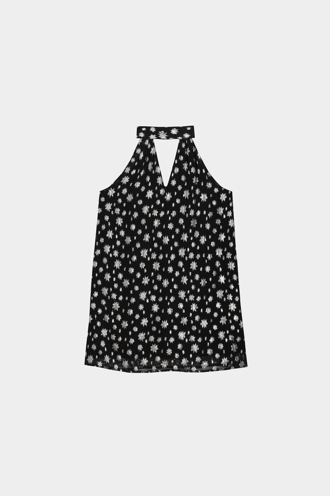 VESTIDO HALTER ESTRELLAS