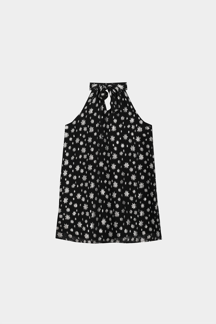 VESTIDO HALTER ESTRELLAS